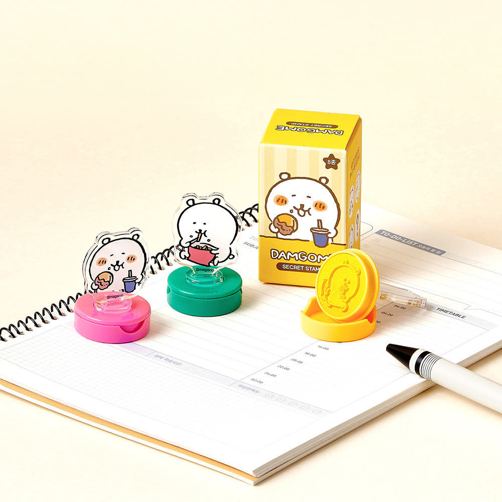 預訂｜韓國限定 白熊 Yumyum 亞克力立牌印章 2 隨機款式 (全8款)