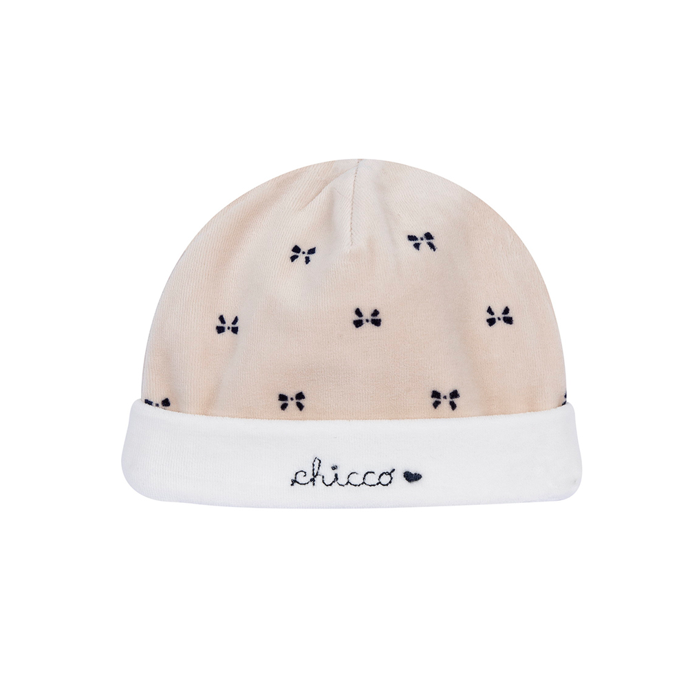 艾莉絲小兔-蝴蝶剪毛絨嬰兒帽