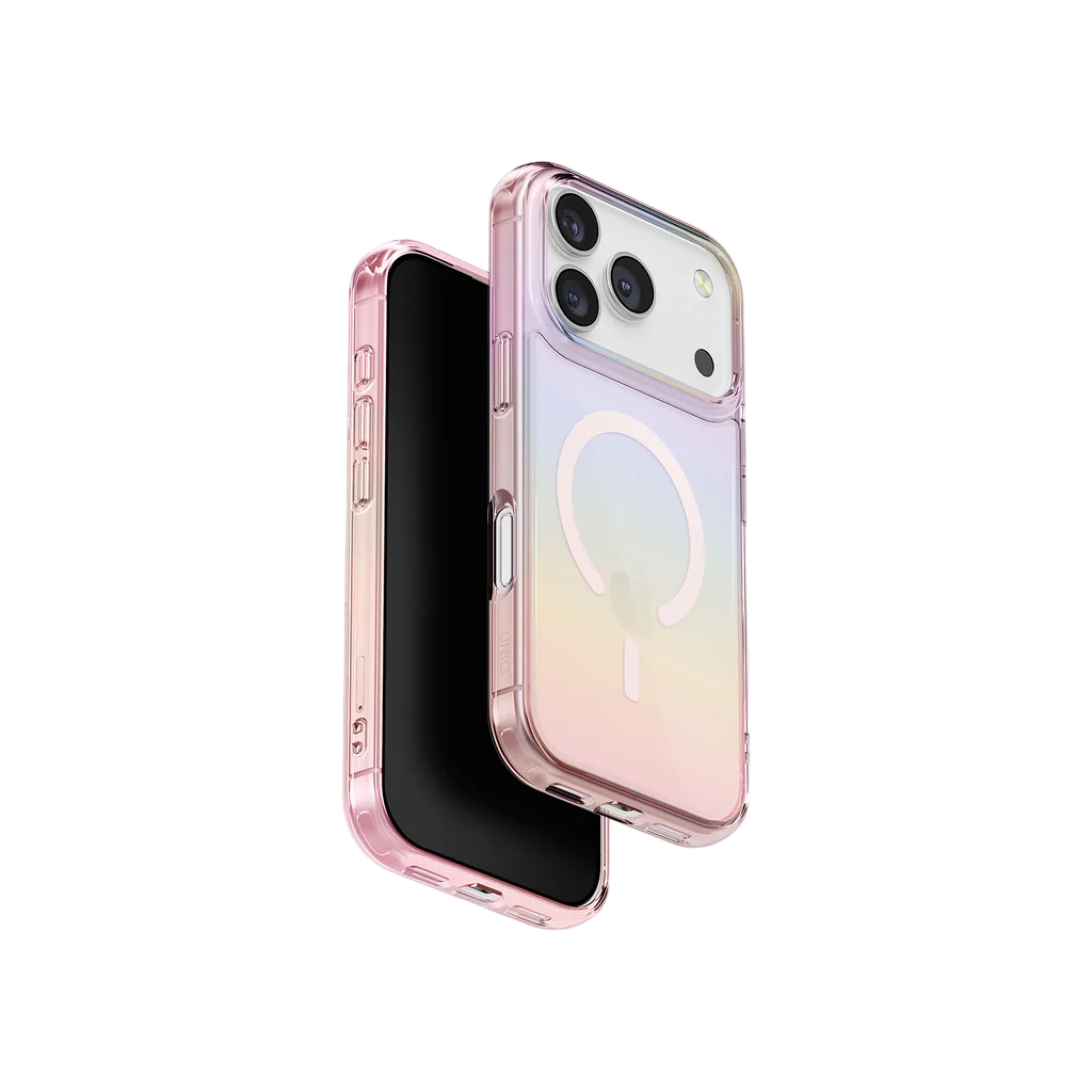 UNIQ iPhone 17 Pro Iridescia 全像保護殼