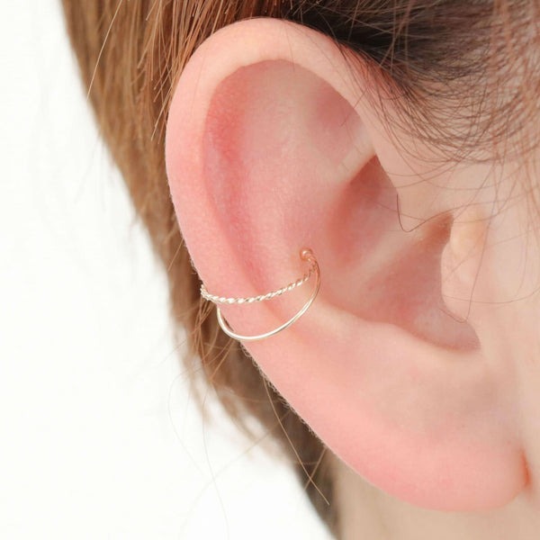 【me.luxe】K10雙律耳骨夾