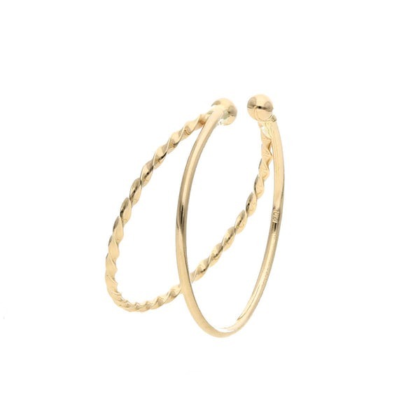 【me.luxe】K10雙律耳骨夾