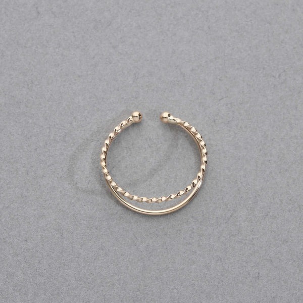 【me.luxe】K10雙律耳骨夾