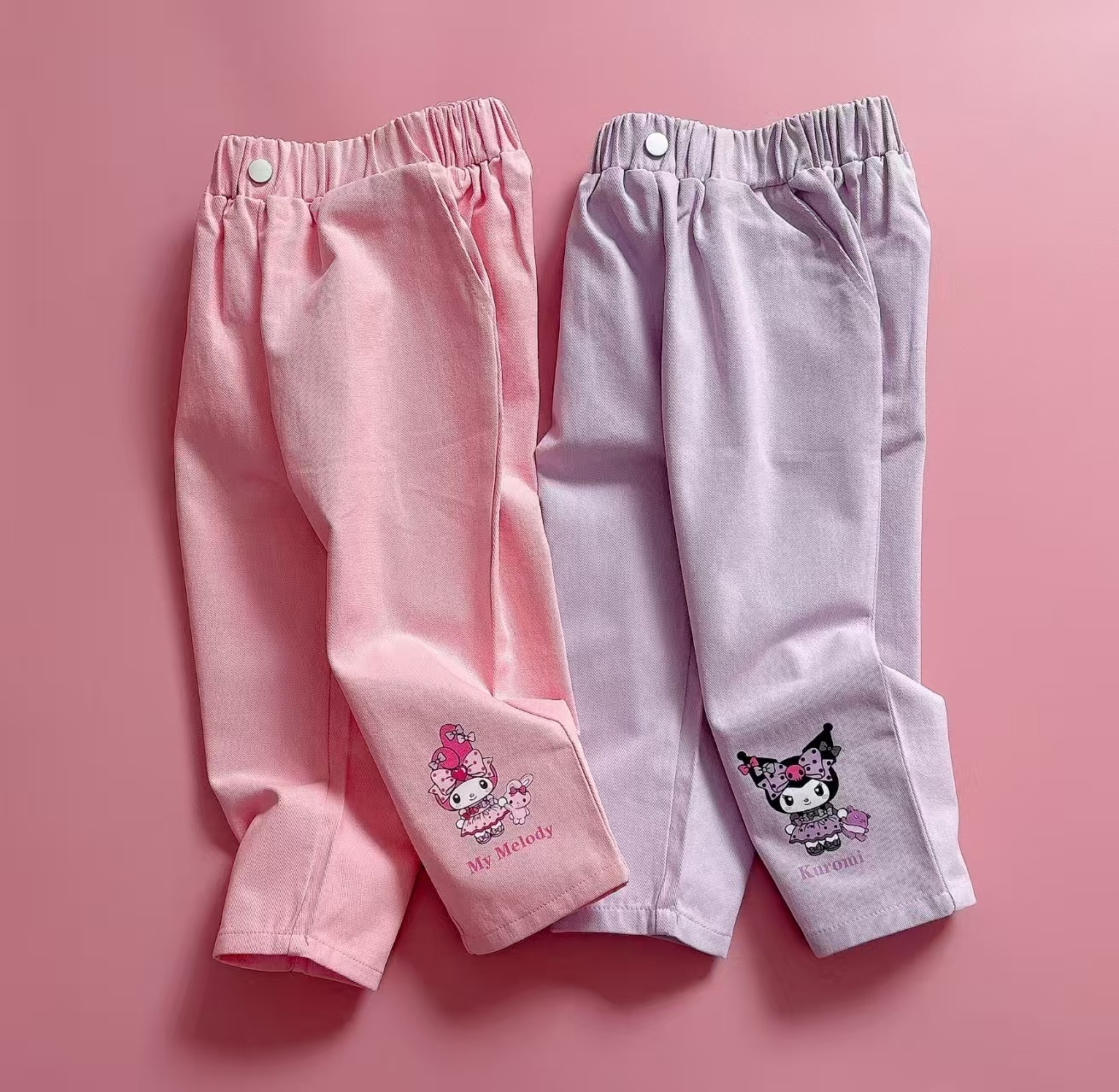 𝐌𝐚𝐦𝐚𝐫𝐚𝐤𝐮 x 𝐒𝐚𝐧𝐫𝐢𝐨 純棉休閒長褲