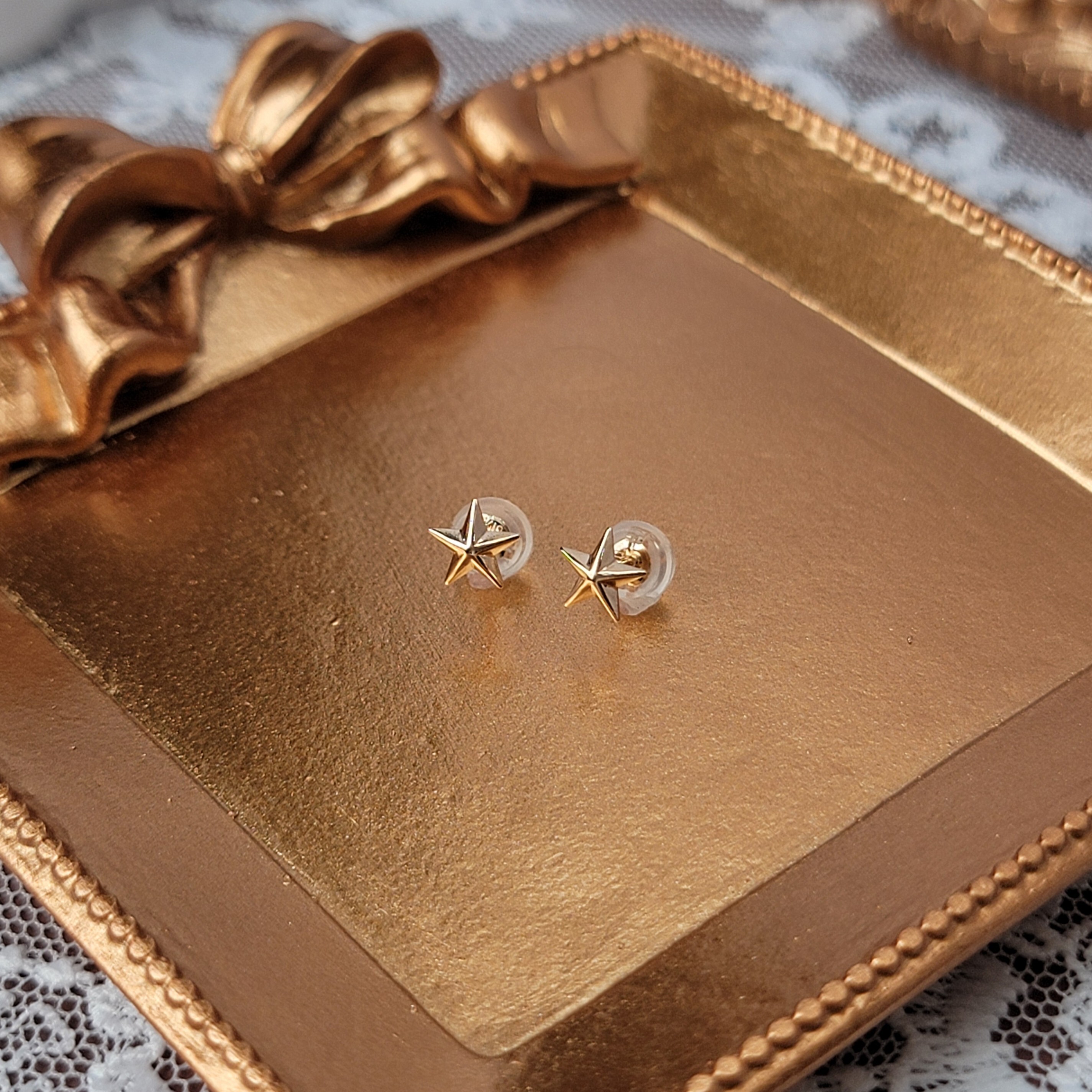 【me.luxe】K10星光耳環