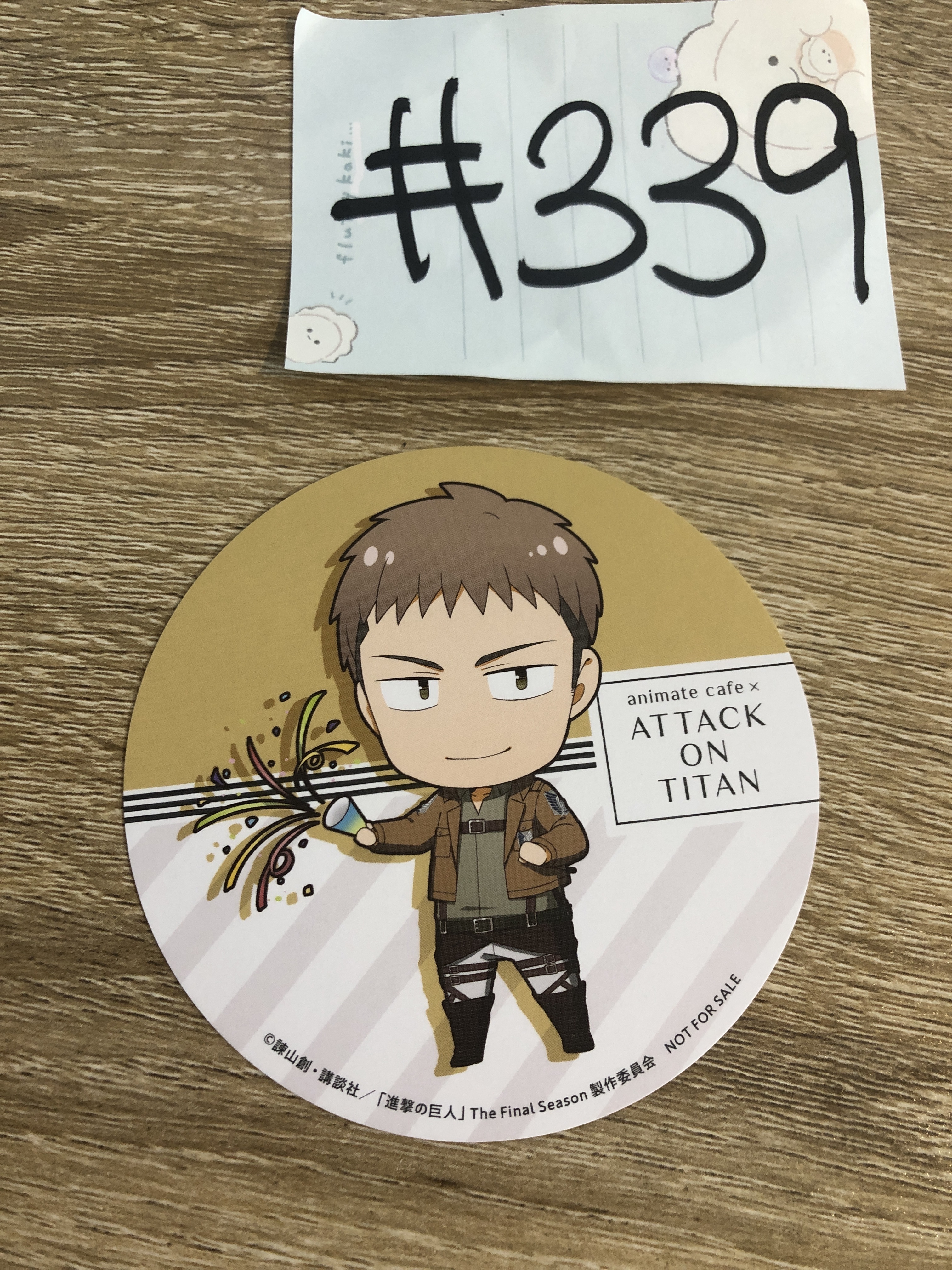 進擊的巨人 JEAN 杯墊#339