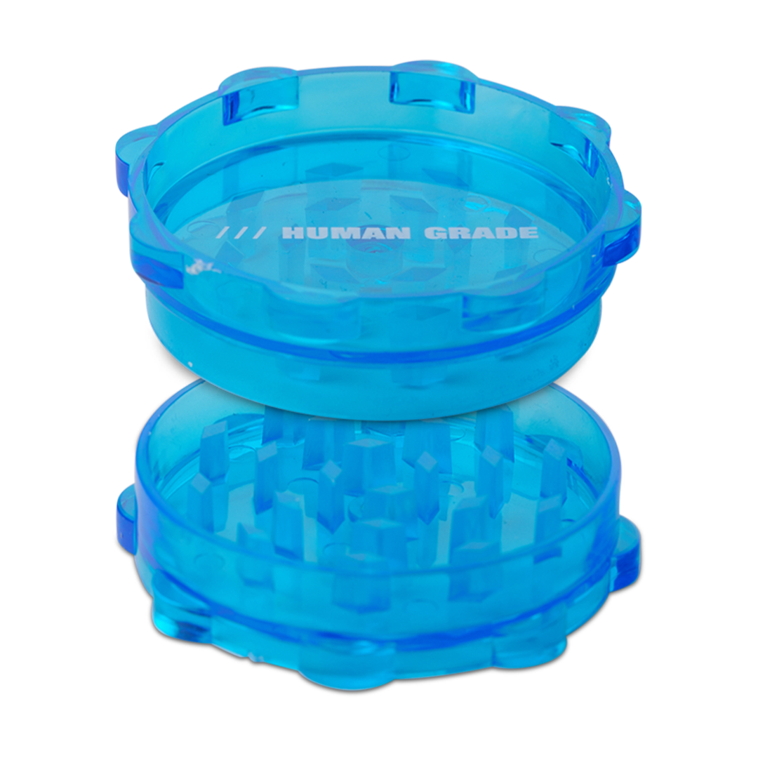 4 PIECE 2" PLASTIC GRINDER BY HUMAN GRADE