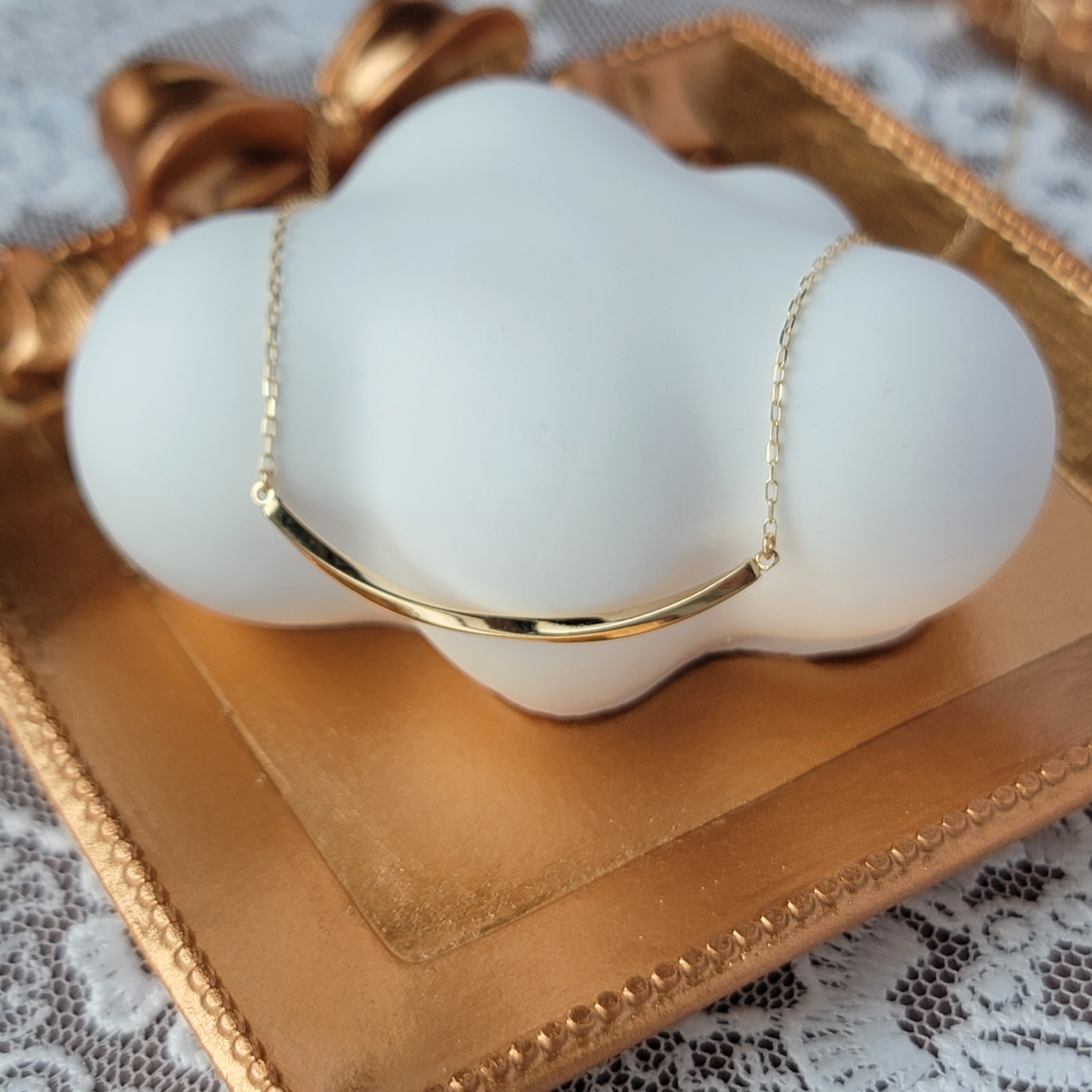 【me.luxe】K10大方微笑鍊