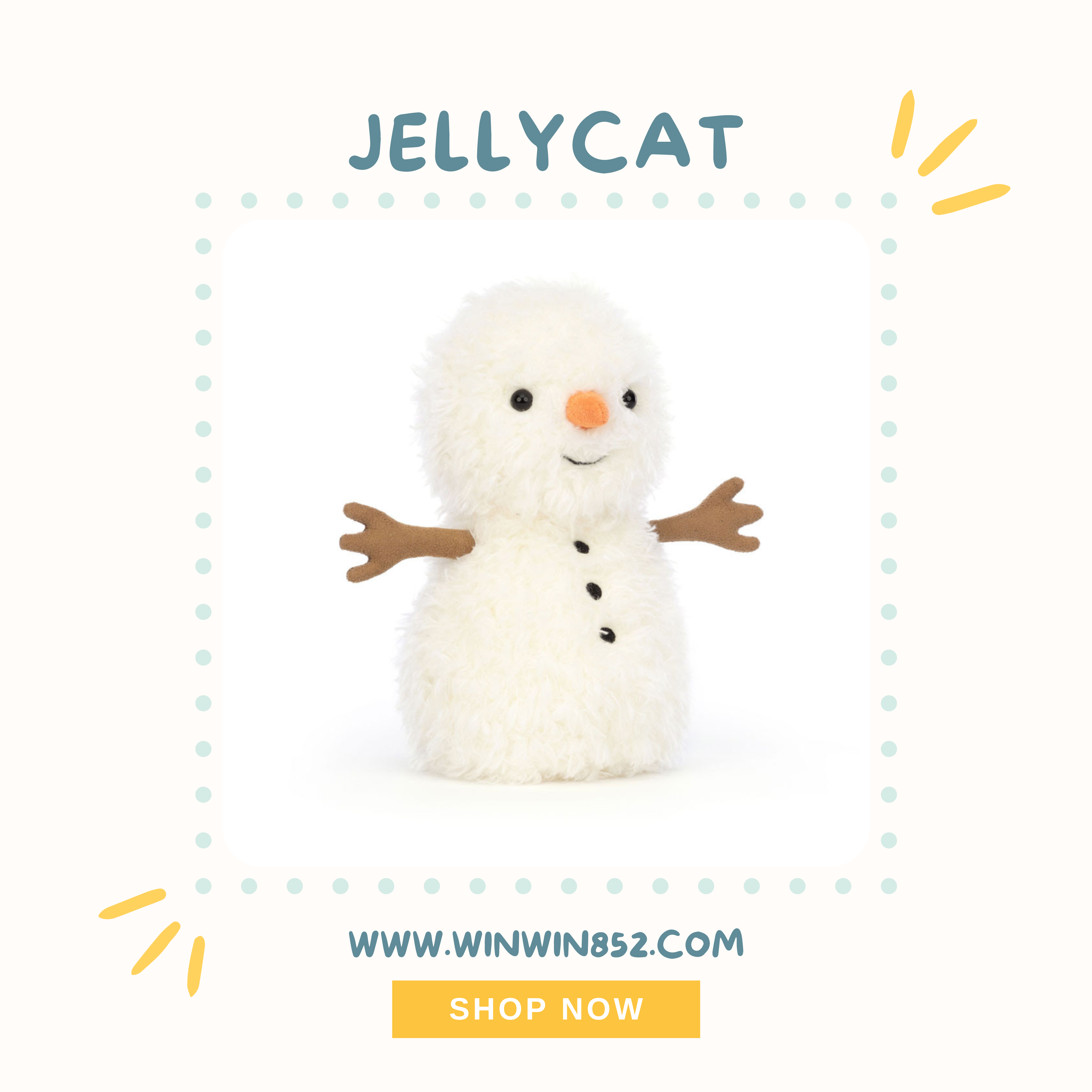 Jellycat Little Snowman
