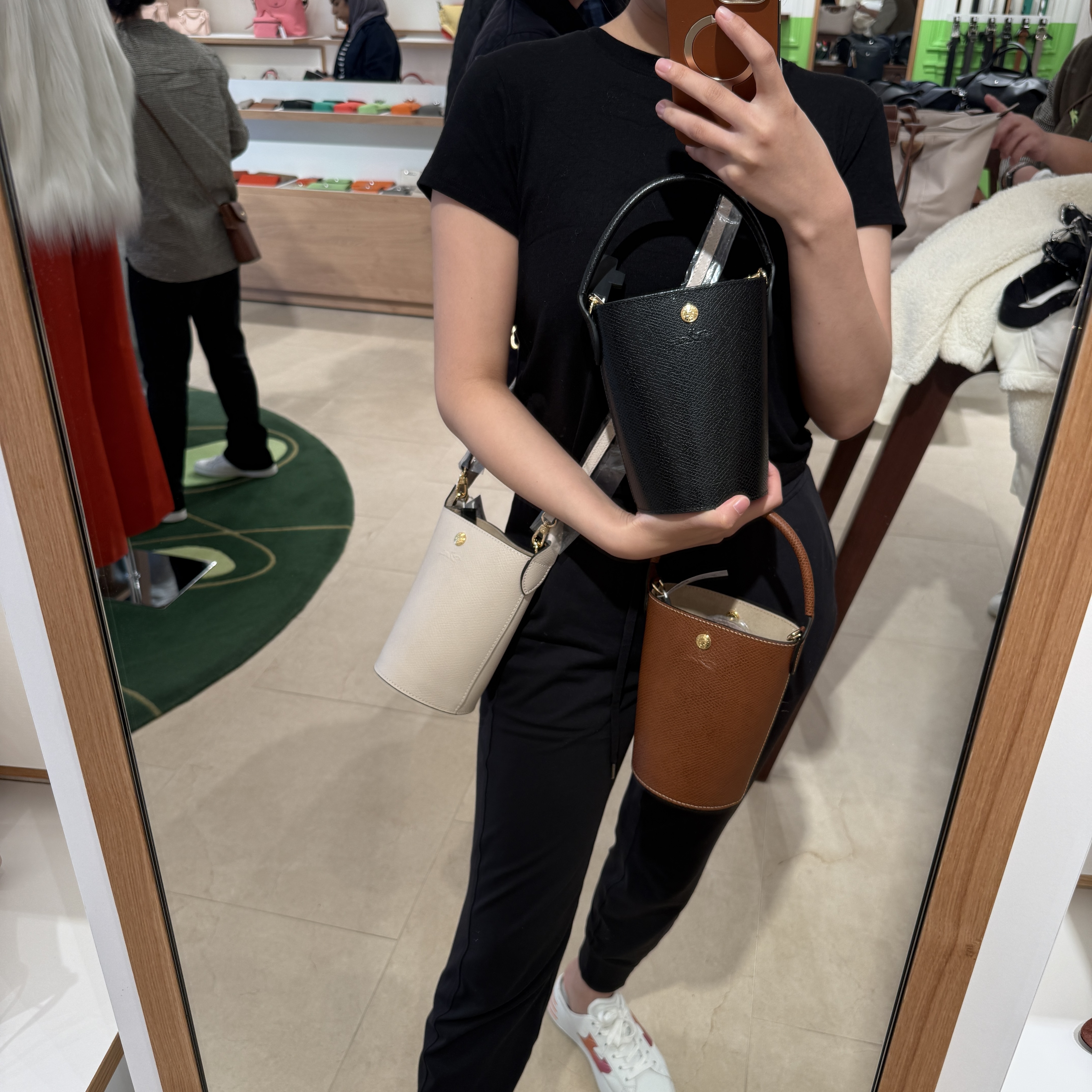 Longchamp EURE XS Crossbody shoulder bucket bag 3 colors 10213