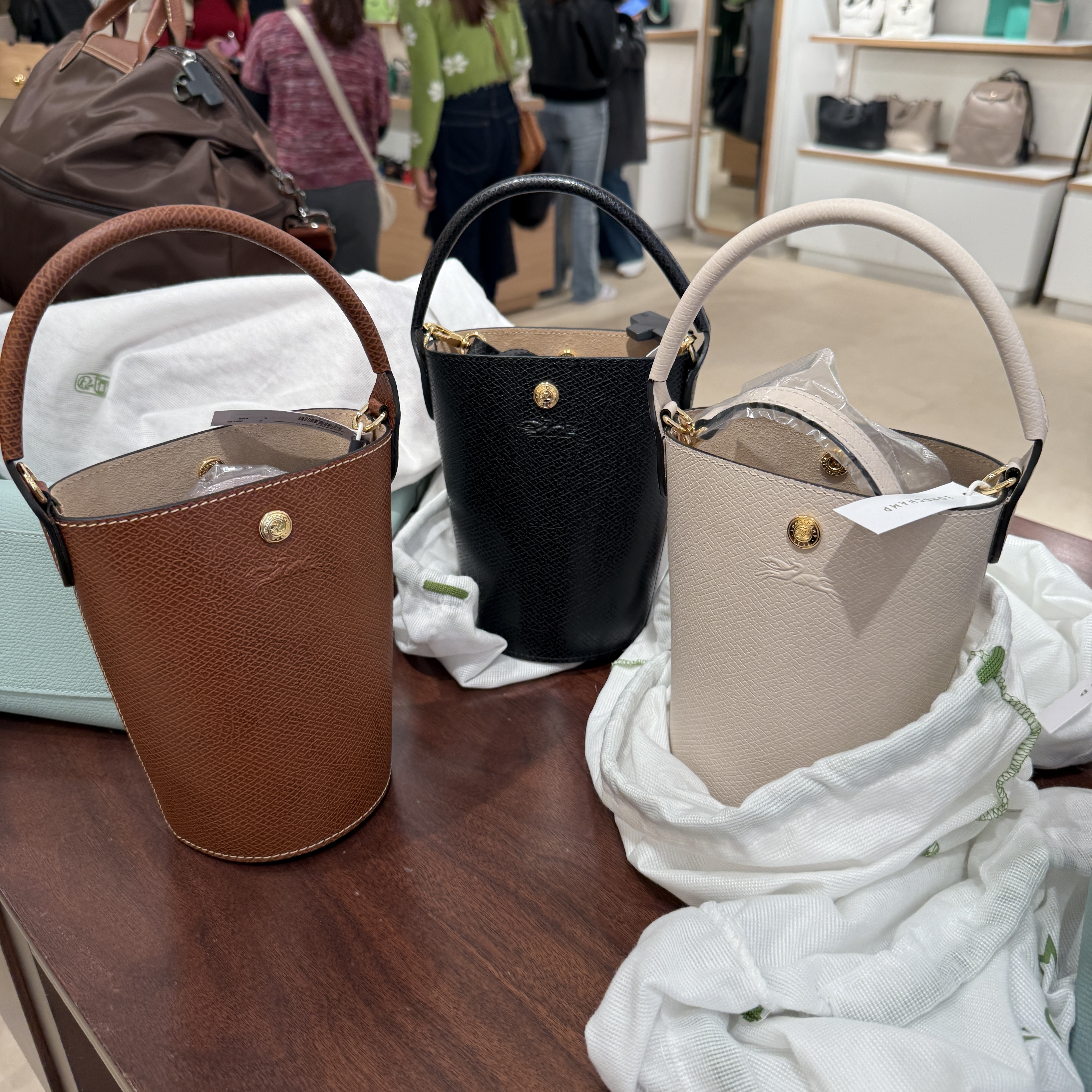 Longchamp EURE XS Crossbody shoulder bucket bag 3 colors 10213