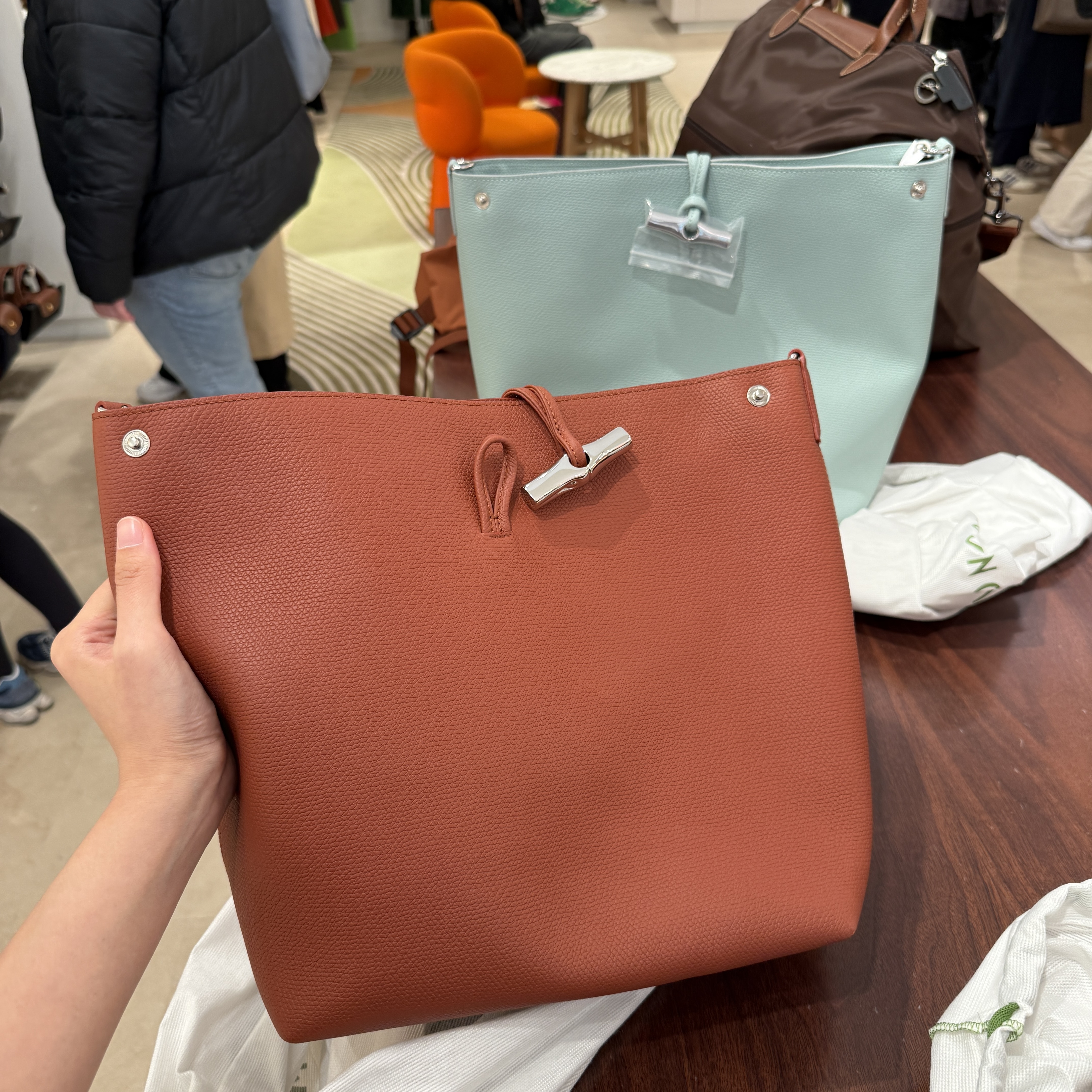 Longchamp Le Roseau M Shoulder bag 2 colors 10281