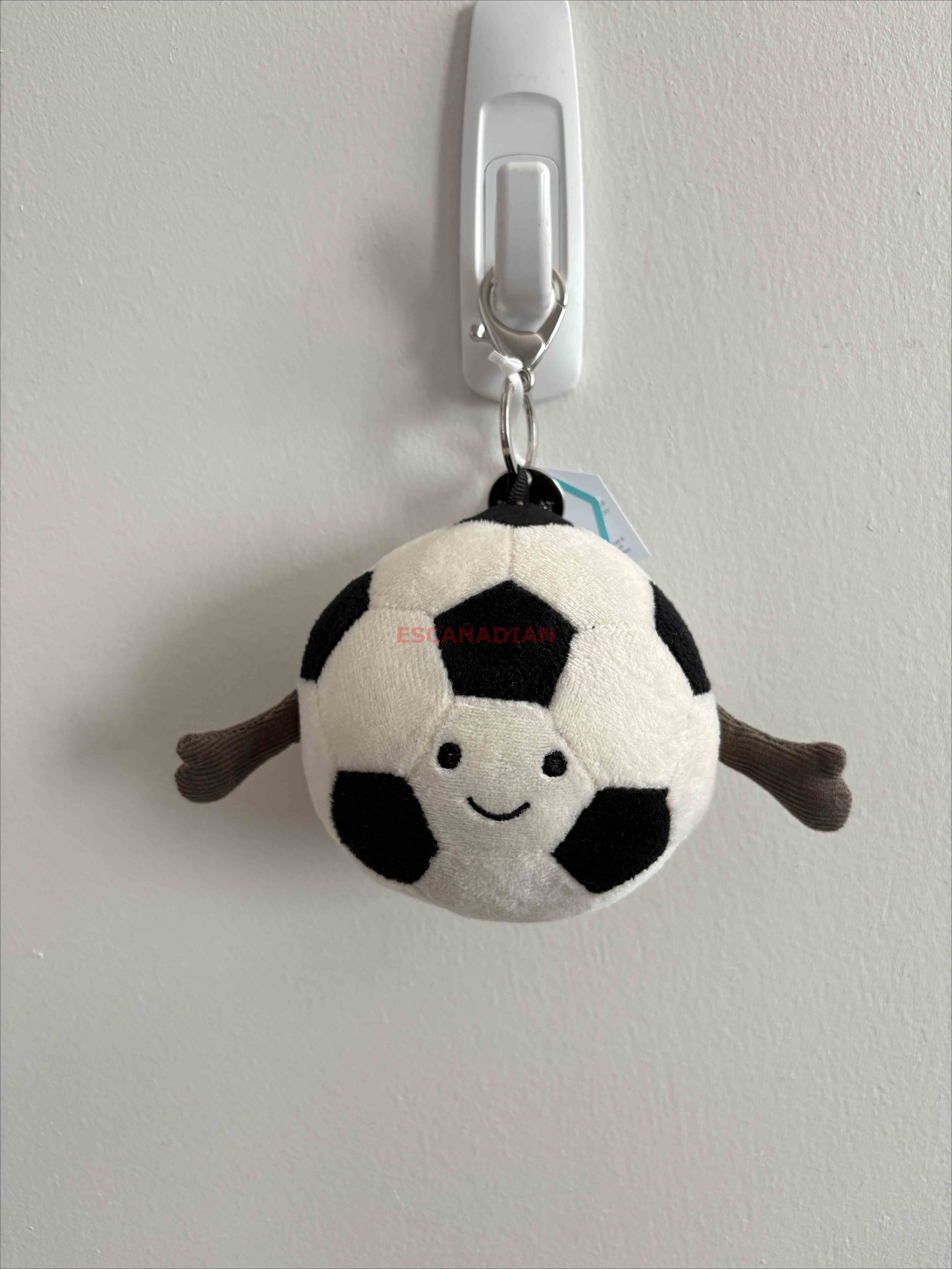 JellyCat 足球 掛飾 鑰使圈
