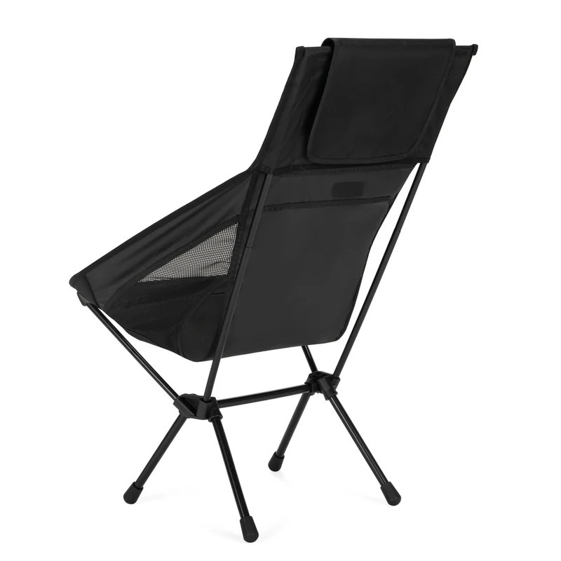 Helinox Chair One High-Back (re) 輕量高背戶外椅 露營折疊椅 Blackout Edition 純黑 [HappyOutdoor]
