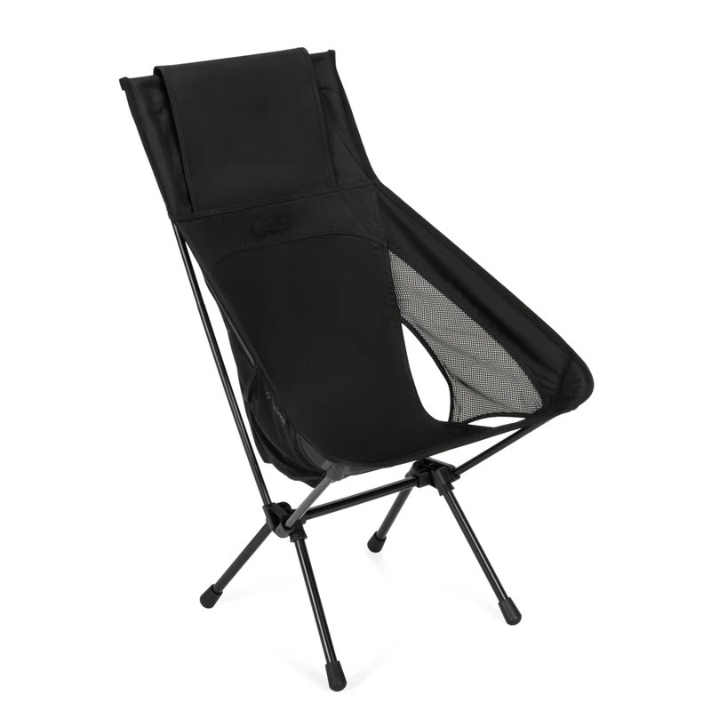Helinox Chair One High-Back (re) 輕量高背戶外椅 露營折疊椅 Blackout Edition 純黑 [HappyOutdoor]