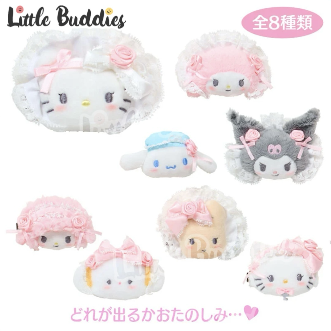 日本 Sanrio 花花洋娃娃造型系列 髮夾盲盒