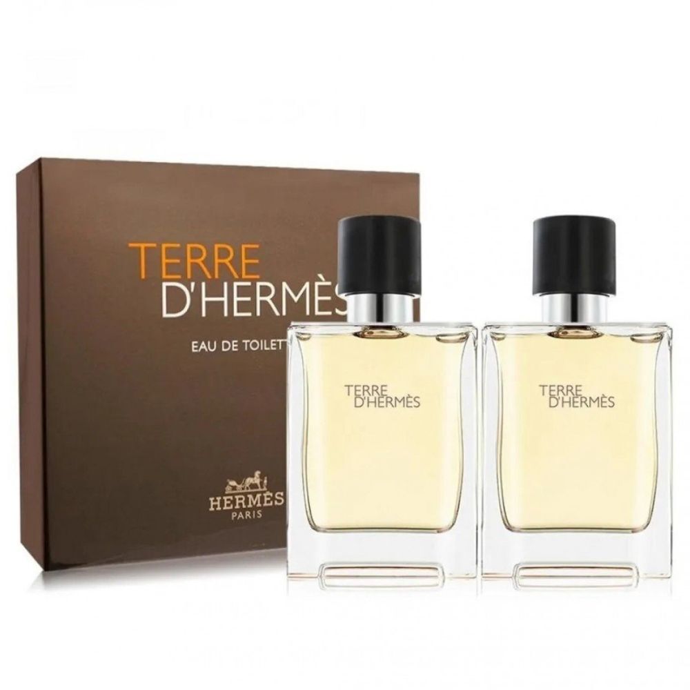 HERMÈS 愛馬仕 大地男士淡香水噴霧 對裝 2x50ml