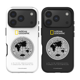 National Geographic -  Metal Deco Hard Shell - iPhone 17 Case 國家地理磁吸雙層防撞手機殼