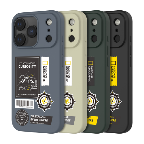 National Geographic - Palette Color - iPhone 17 Case 國家地理矽膠手機軟殼