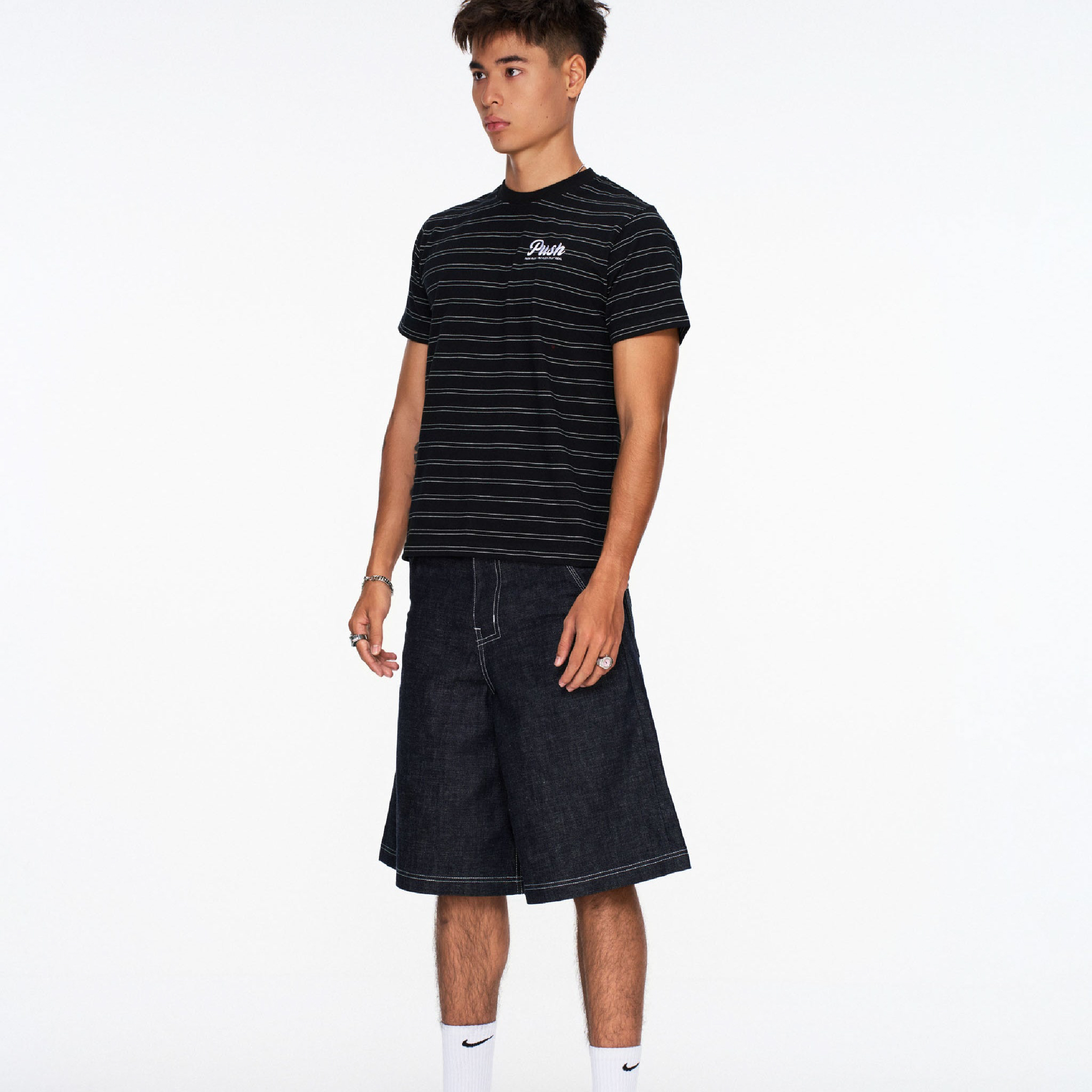 PUSH PUSH Stripe Tee 條紋短Tee