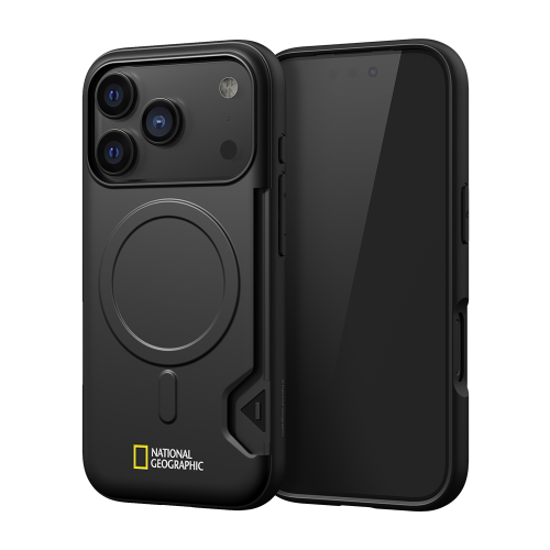 National Geographic - Magsafe Card Pocket Bumper - iPhone 17 Case 國家地理磁吸充電手插卡手機硬殼