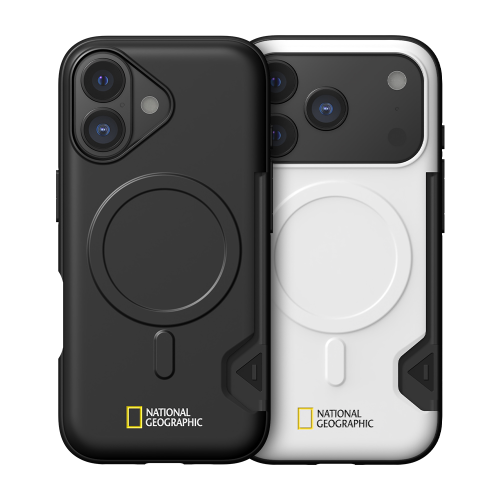 National Geographic - Magsafe Card Pocket Bumper - iPhone 17 Case 國家地理磁吸充電手插卡手機硬殼