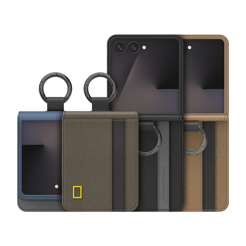 National Geographic - Business Wallet - Samsung Flip 7 Case 國家地理翻蓋皮套支架手機殼