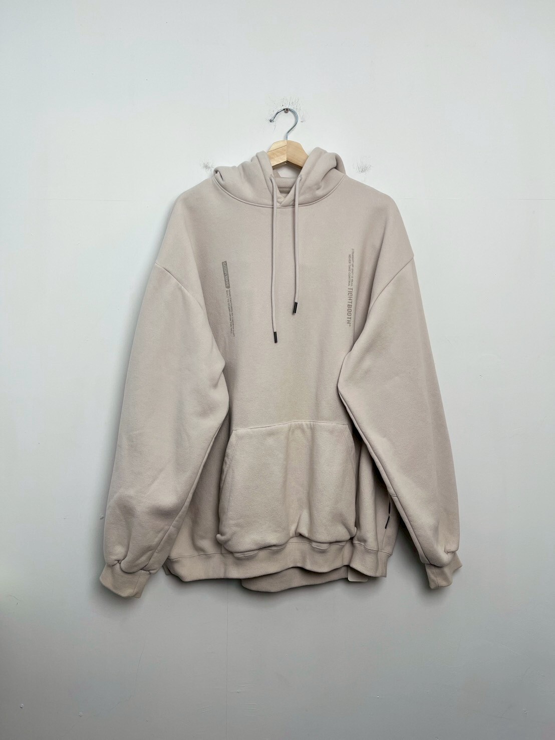 GOOPIMADE X TIGHTBOOTH "GMT-01H" - Double Logo Hoodie SIZE 2