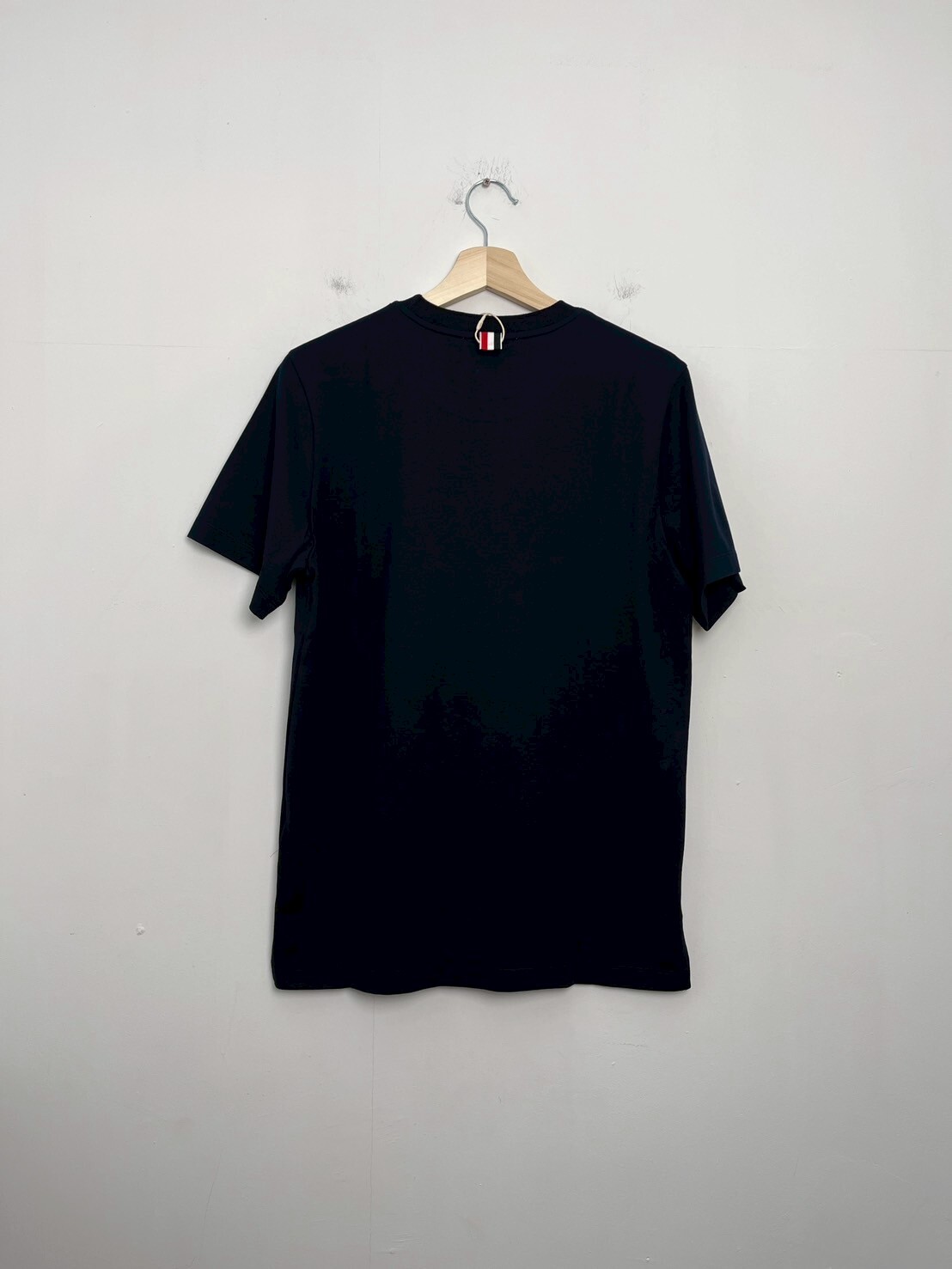 THOM BROWNE JERSEY RELAXED SIDE SLIT TEE SIZE 1