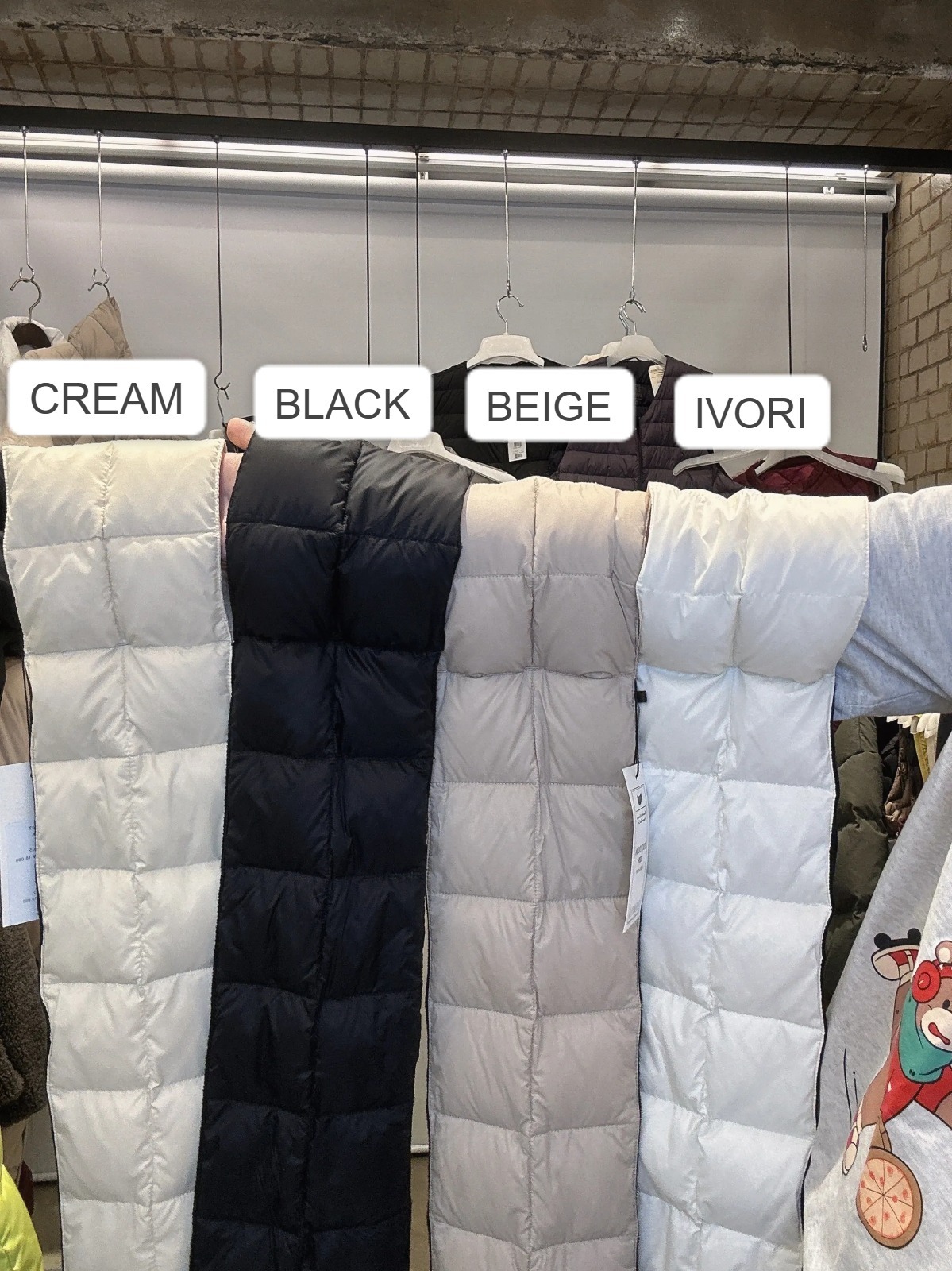 【直播】LL092431 DUCK DOWN 100% 羽絨頸巾 (MU 02)