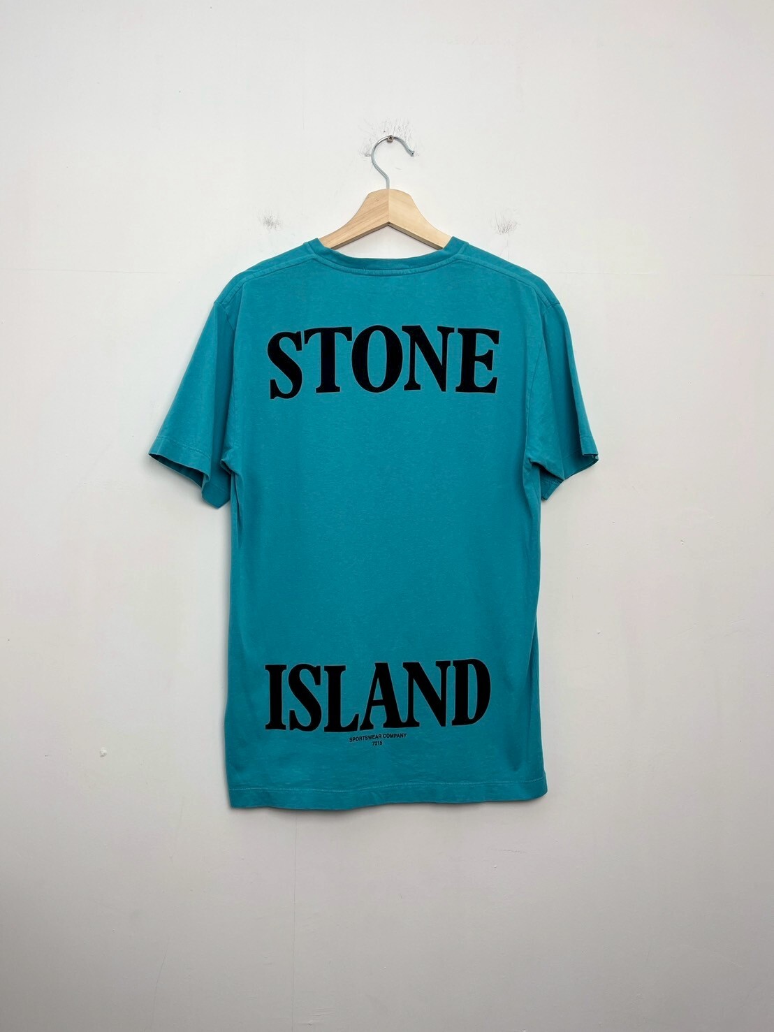 STONE ISLAND Data Scan Logo T-Shirt SIZE M