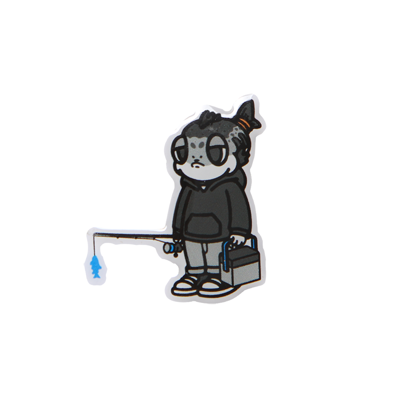 AGILITY x WAVE OFF｜聯名鮭魚丸 別針(贈品請勿下單）