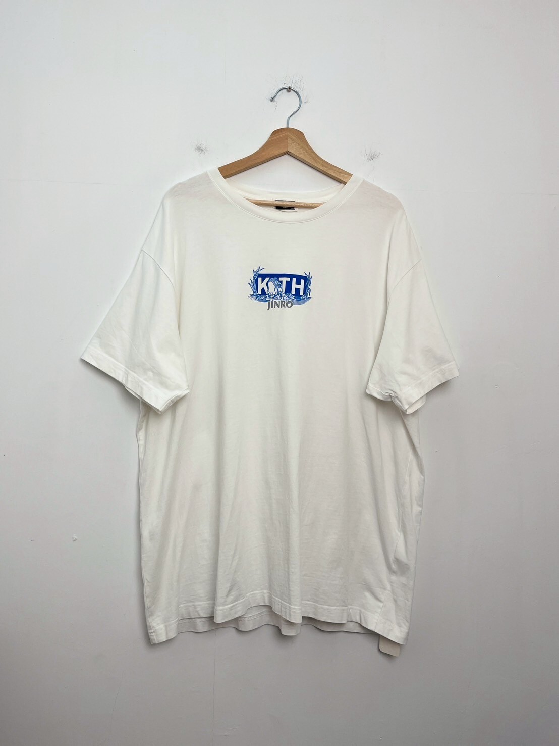 Kith For Jinro Box Logo Tee 'White' SIZE XXL