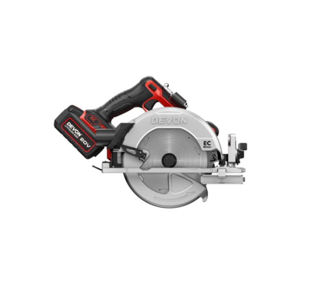 "DEVON" 大有牌20V路軌電圓鋸190mm(7-1/2")(淨機)-[5850-LI-Z]