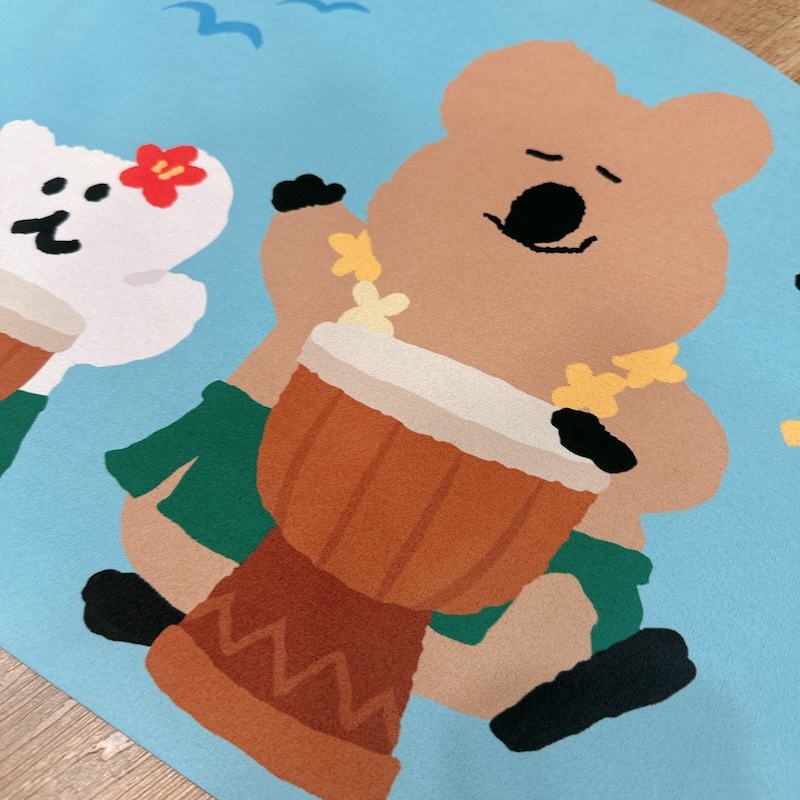 《09271》Dinotaeng夏威夷吸水地墊