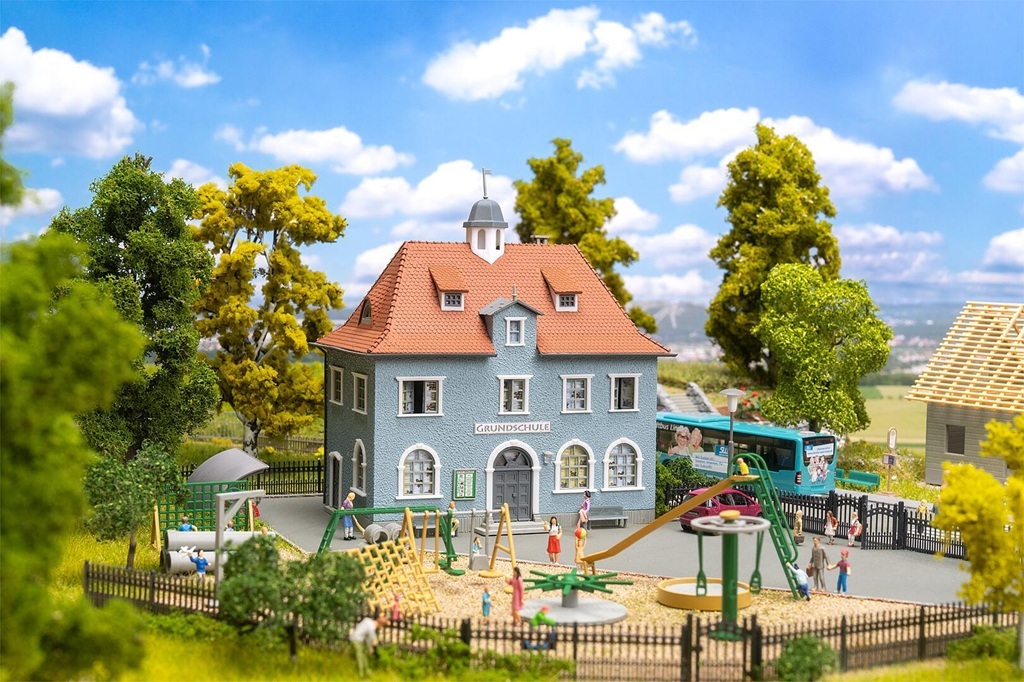 Faller 190087 HO規 校園套裝.套件