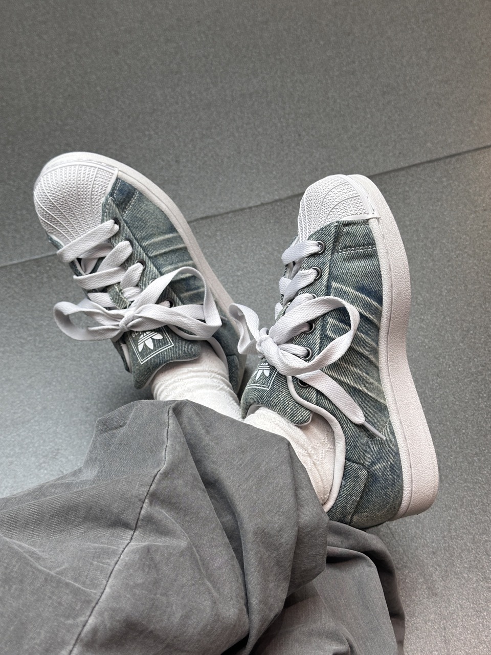 ADIDAS SUPERSTAR 82 貝殼頭 愛迪達 三葉草 牛仔丹寧 刷舊 水洗 男女鞋 JQ3239 / 預購