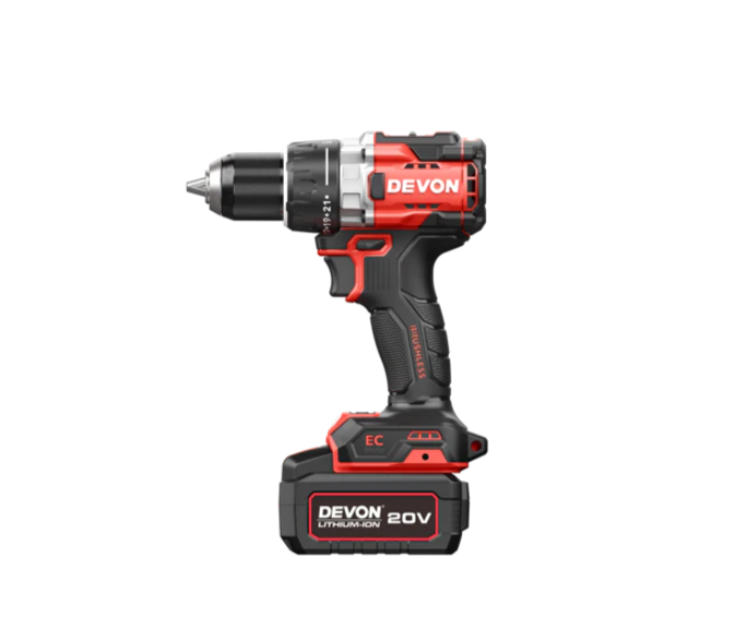 "DEVON" 大有牌 20V無刷三功能衝擊電鑽 (TURBO模式) (扭力170NM) (淨機)-[5223-LI-Z]