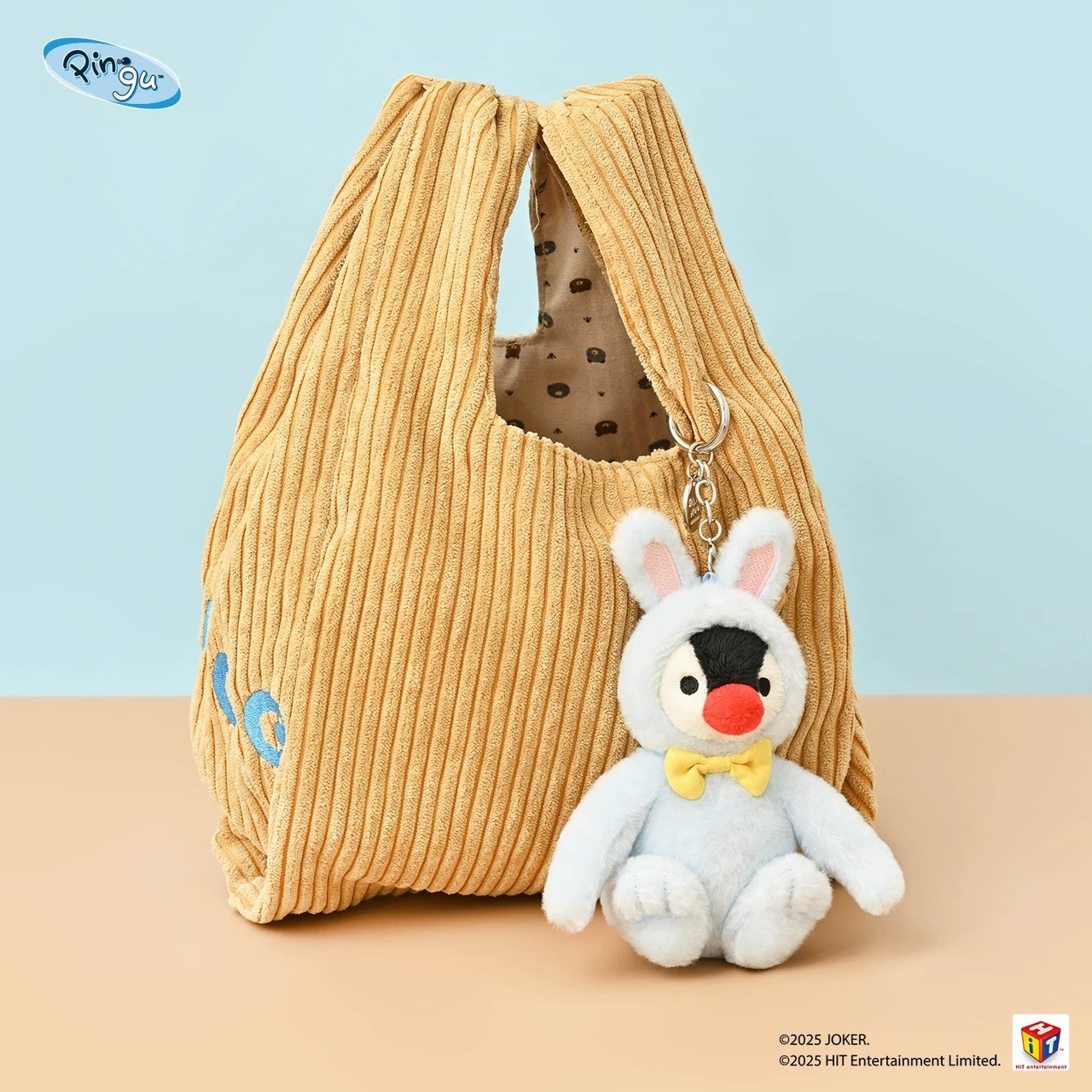 PINGU 企鵝家族 熊熊兔兔系列 玩偶吊飾