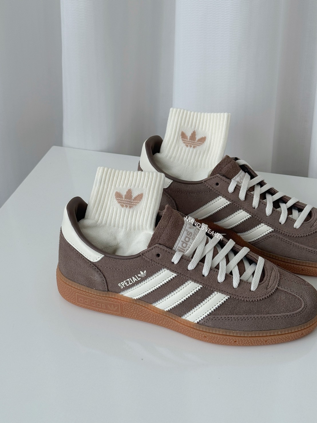 Adidas 大地色短襪 6雙一組