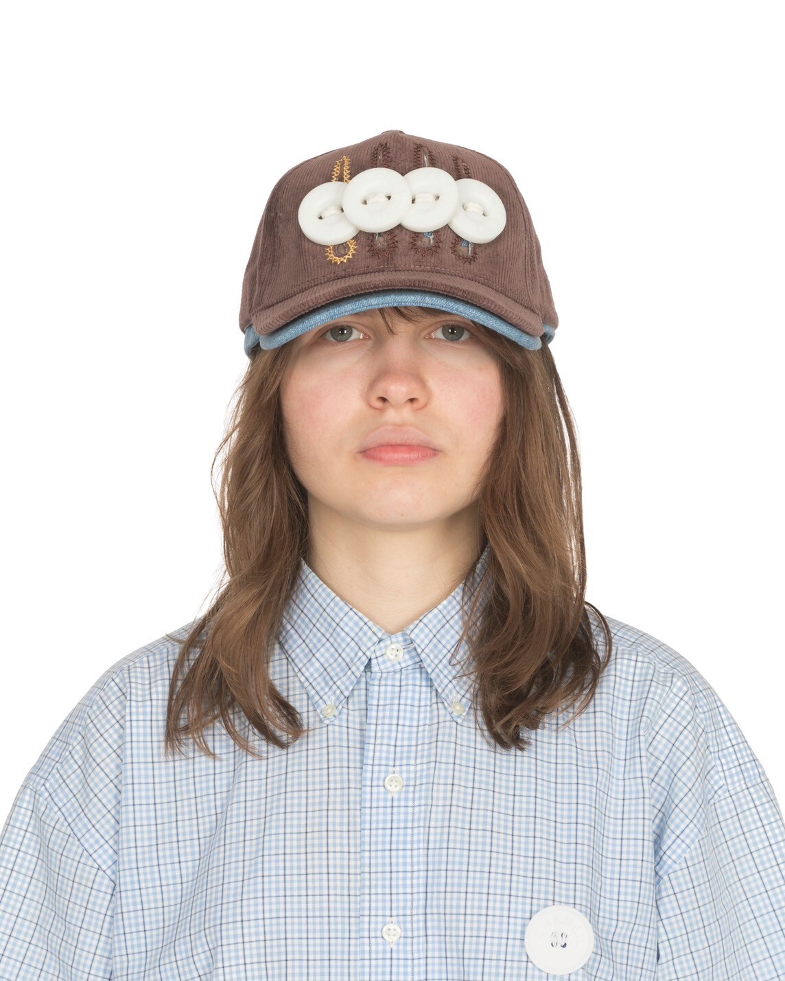 chöke 小鈕扣帽 - 雙帽組