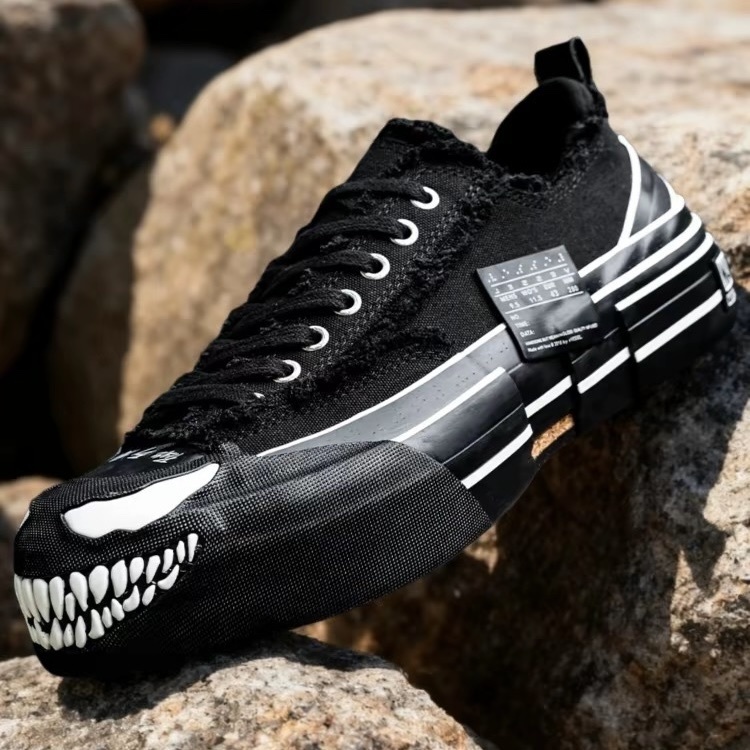 聯名款 xVESSEL MARVEL Venom 吳建豪 猛毒 漫威 解構 帆布鞋 暗黑獠牙 Y25X71B