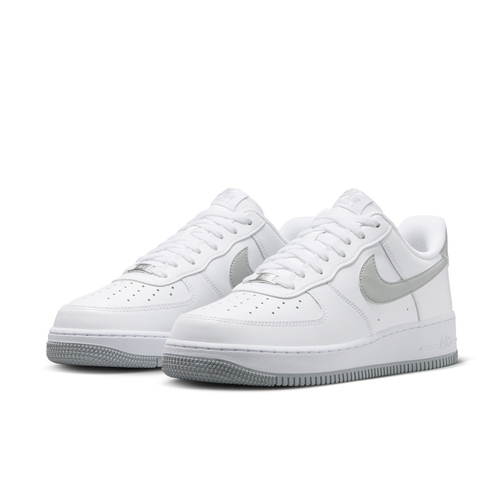 Nike Air Force 1 '07 "Light Smoke Grey" 白灰 皮革 低筒 休閒鞋 FJ4146-100