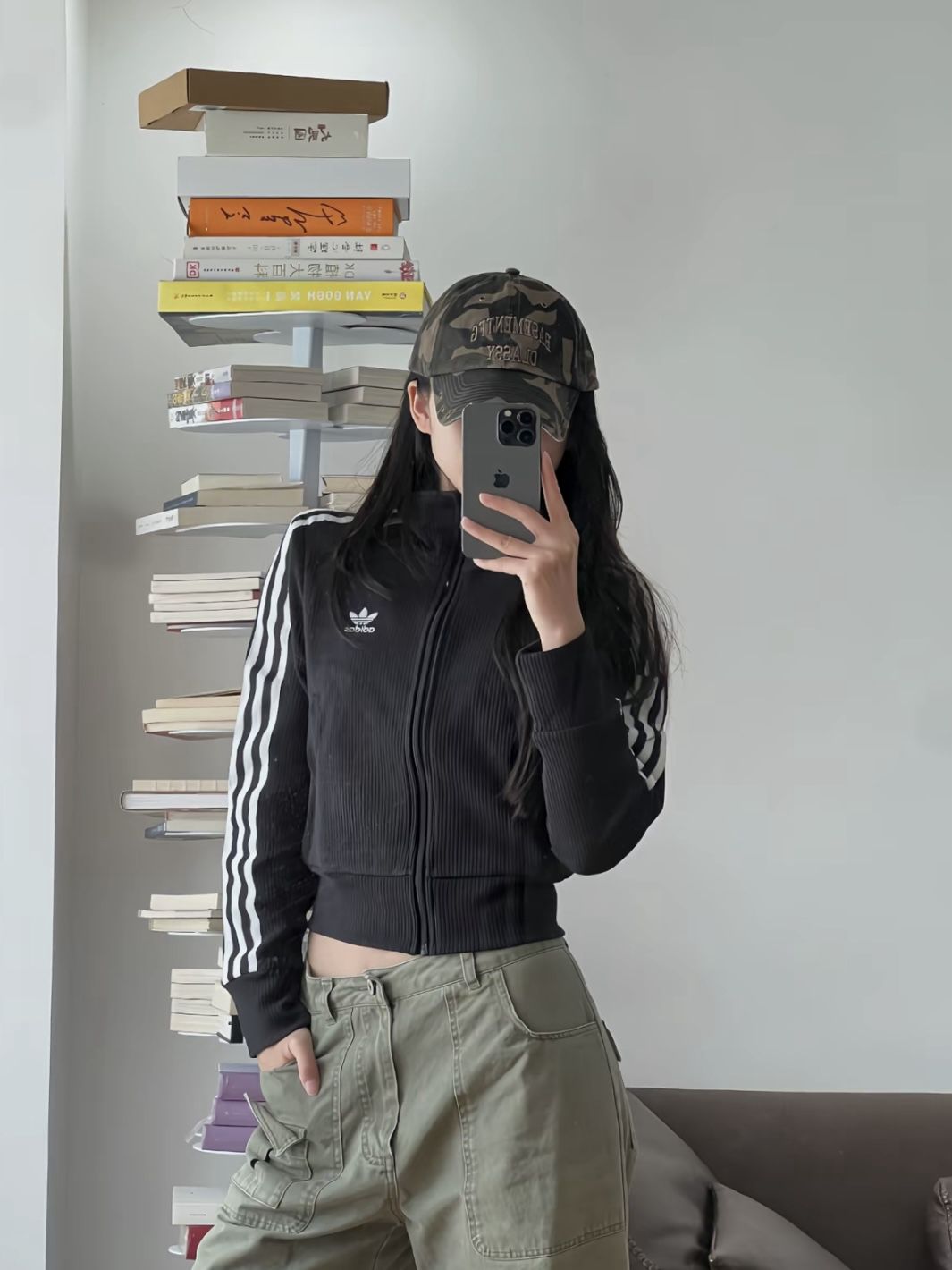 Adidas Originals 針織 短版外套 立領 2色 JENNIE同款