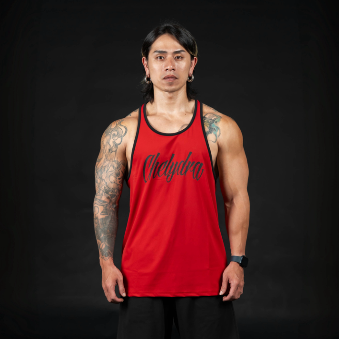 [H-Elastic™] American Stringer - Blood Red