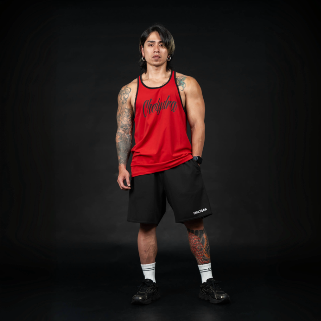 [H-Elastic™] American Stringer - Blood Red