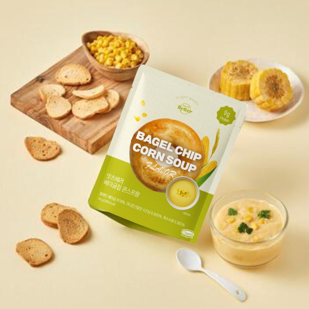 EAT'S Better 全素高蛋白質貝果脆餅 - 粟米湯 (50g) (59815)