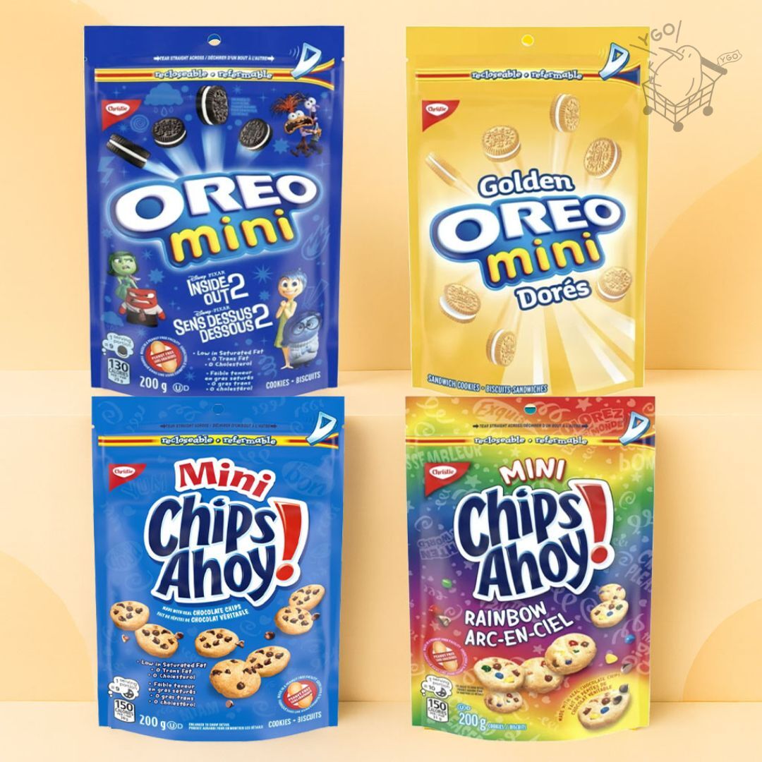 Oreo & Chips Ahoy Mini 巧克力碎片小餅乾系列 - 迷你款 200g