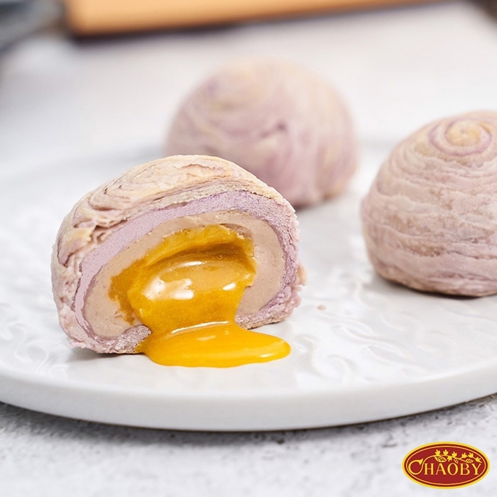 超比台灣味！香芋流芯酥（三個入）｜蛋奶素