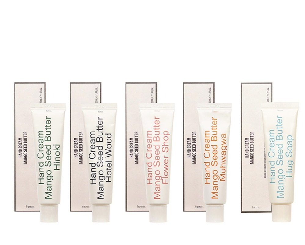 (4633) Hetras Perfumed Mango Seed Butter Hand Cream -香氛護手霜 (50ML) (13款可選)