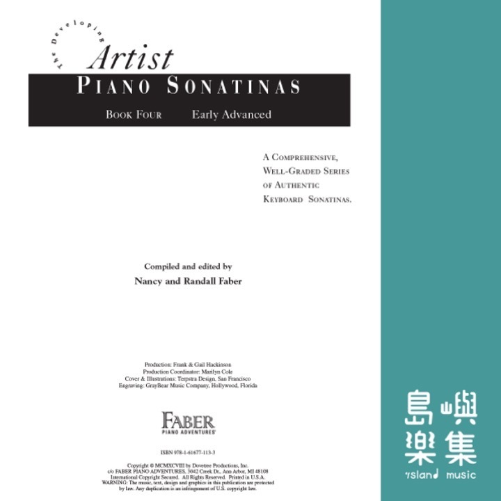 Piano Sonatinas – Book Four | Developing Artist Original Keyboard Classics